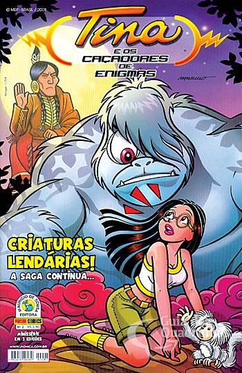 Tina e Os Caçadores de Enigmas - Criaturas Lendárias n° 2 - Panini