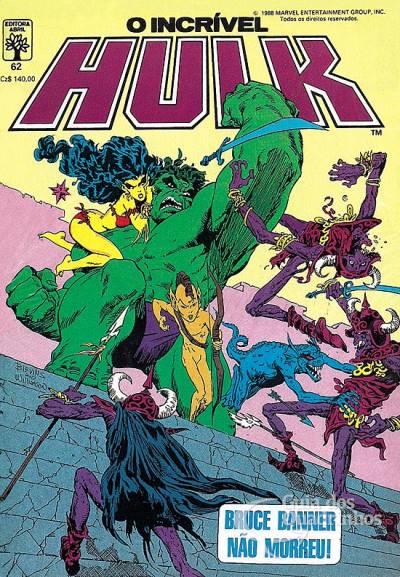 Incrível Hulk, O n° 62 - Abril