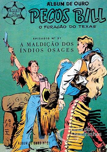 Pecos Bill - O Furacão do Texas (Álbum de Ouro) n° 21 - Vecchi