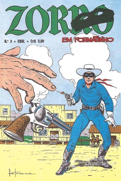 Zorro (Em Formatinho) n° 3 - Ebal