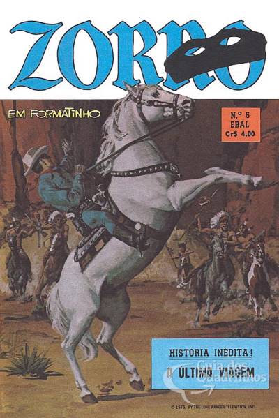 Zorro (Em Formatinho) n° 6 - Ebal