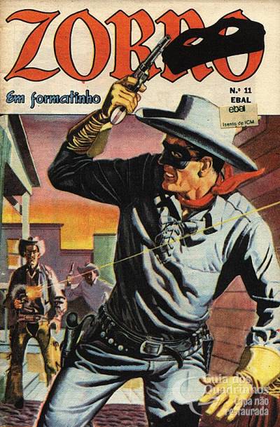 Zorro (Em Formatinho) n° 11 - Ebal