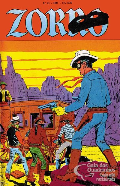 Zorro (Em Formatinho) n° 43 - Ebal