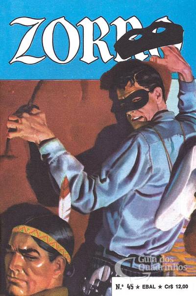 Zorro (Em Formatinho) n° 45 - Ebal