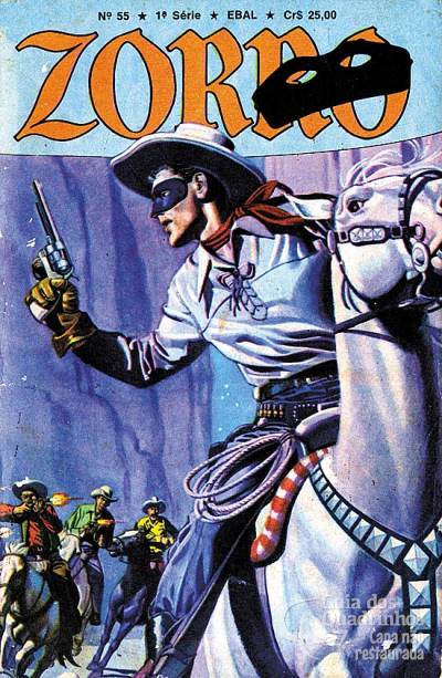 Zorro (Em Formatinho) n° 55 - Ebal
