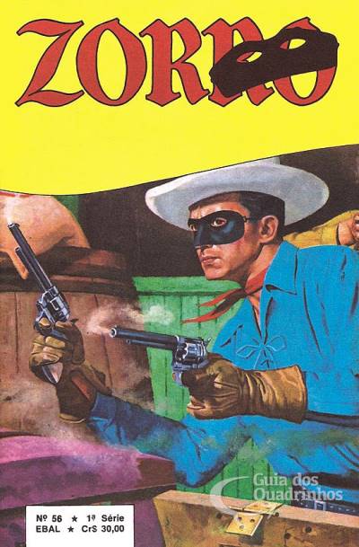 Zorro (Em Formatinho) n° 56 - Ebal