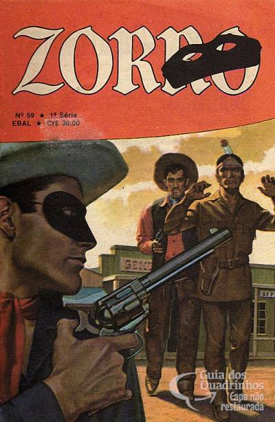 Zorro (Em Formatinho) n° 59 - Ebal