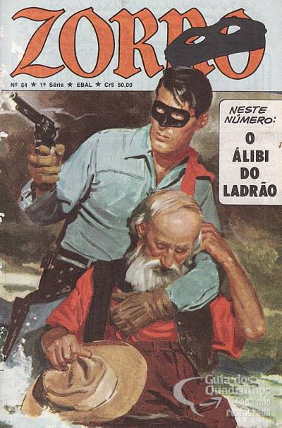 Zorro (Em Formatinho) n° 64 - Ebal
