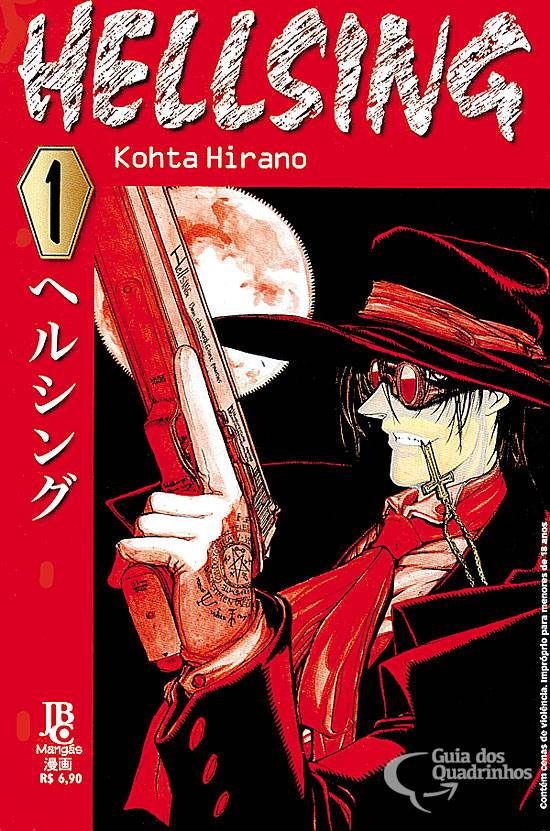 Manga Hellsing Coleção Completa Volumes 1° Ao 10° Jbc