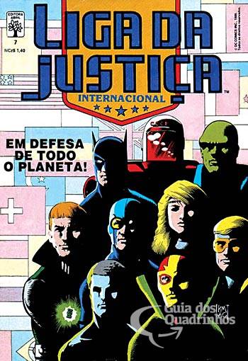 Liga da Justiça n° 7 - Abril
