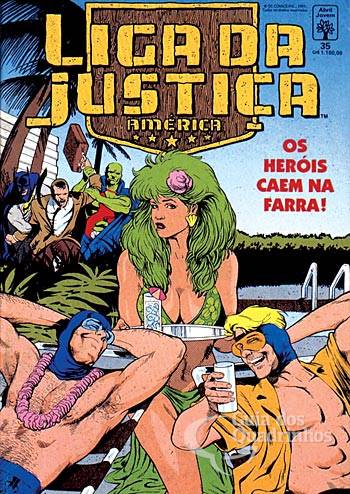 Liga da Justiça n° 35 - Abril