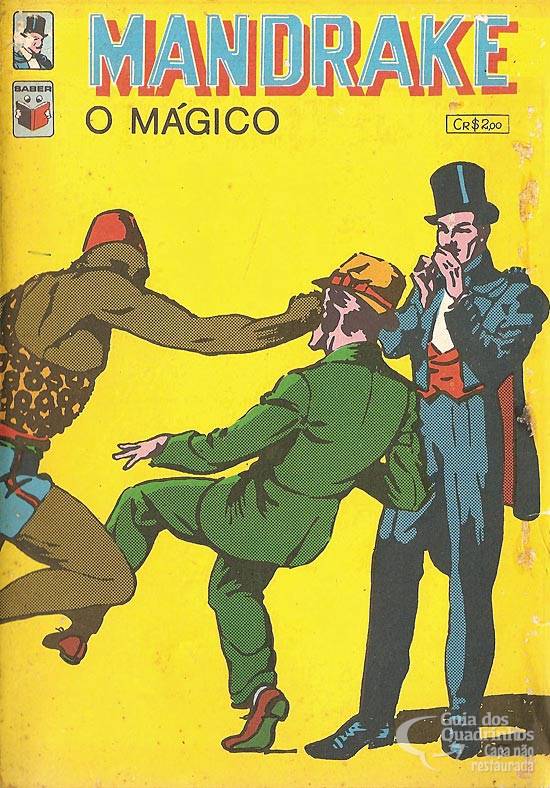 Mandrake Nº 27 Editora Saber 1974