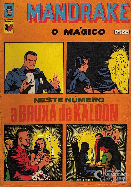 Mandrake, O Mágico  Guia dos Quadrinhos