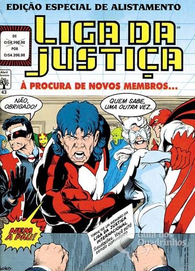Liga da Justiça n° 43 - Abril