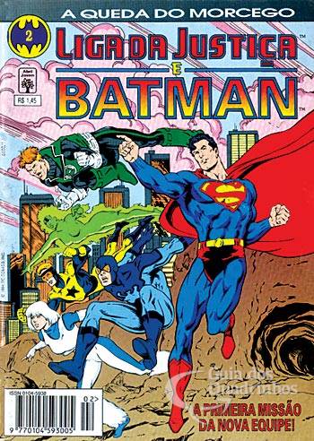 Liga da Justiça e Batman n° 2 - Abril