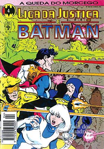 Liga da Justiça e Batman n° 4 - Abril