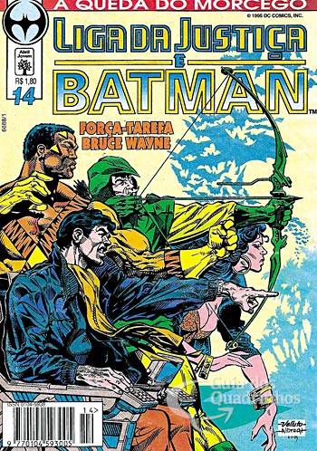 Liga da Justiça e Batman n° 14 - Abril