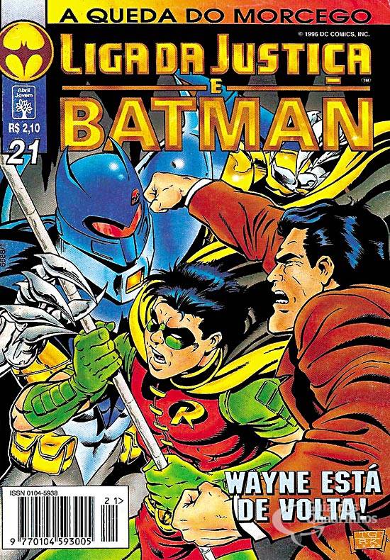 Liga da Justiça e Batman 4 (Abril) - DC Comics / HQ / Quadrinhos