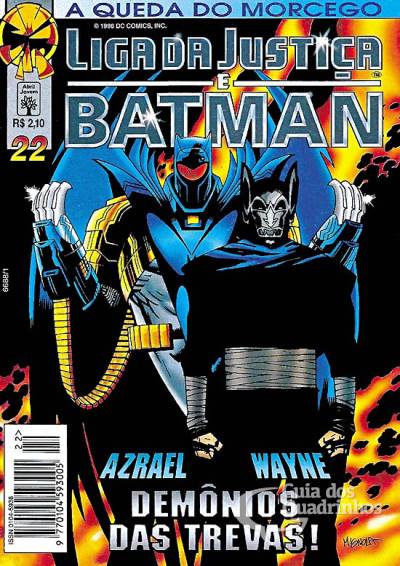 Liga da Justiça e Batman n° 22 - Abril