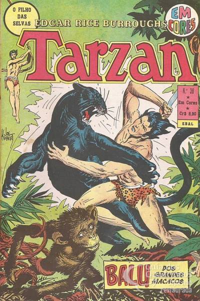 Tarzan (Em Formatinho) n° 36 - Ebal