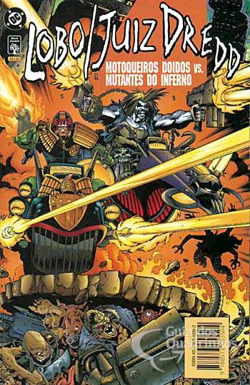 Lobo/Juiz Dredd - Motoqueiros Doidos Vs Mutantes do Inferno - Abril