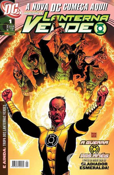 Dimensão DC: Lanterna Verde n° 1 - Panini
