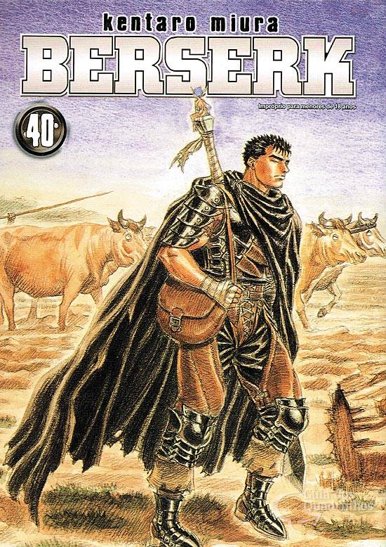 Manga Completo Berserk Vol 1 ao 40 - Lacrados Inclui Guia - Panini -  Revista HQ - Magazine Luiza