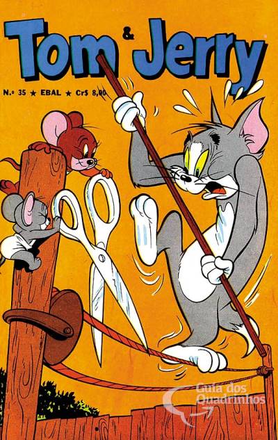 Tom & Jerry em Cores n° 35 - Ebal