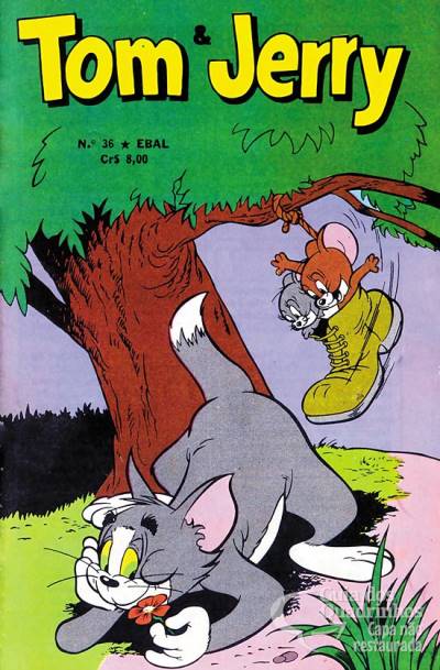 Tom & Jerry em Cores n° 36 - Ebal