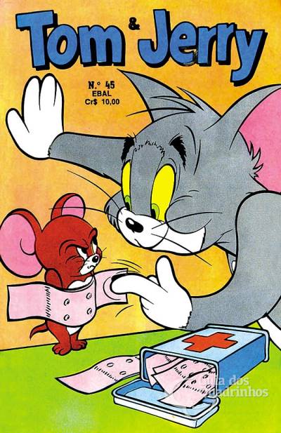 Tom & Jerry em Cores n° 45 - Ebal