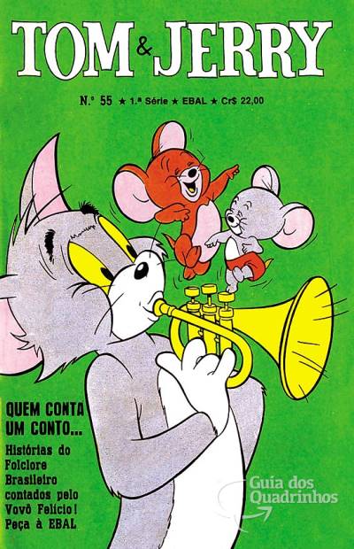 Tom & Jerry em Cores n° 55 - Ebal