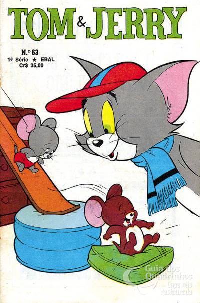Tom & Jerry em Cores n° 63 - Ebal