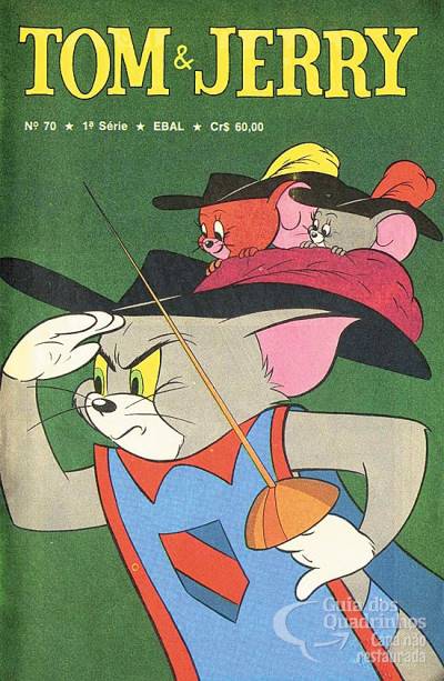Tom & Jerry em Cores n° 70 - Ebal