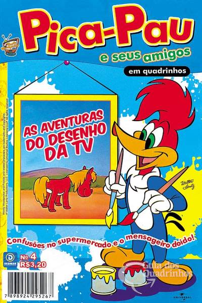 Pica-Pau e Seus Amigos em Quadrinhos n° 4 - Deomar