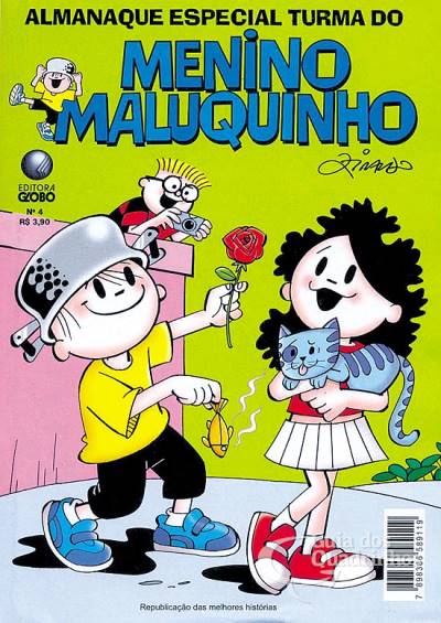 Almanaque Especial Turma do Menino Maluquinho n° 4 - Globo