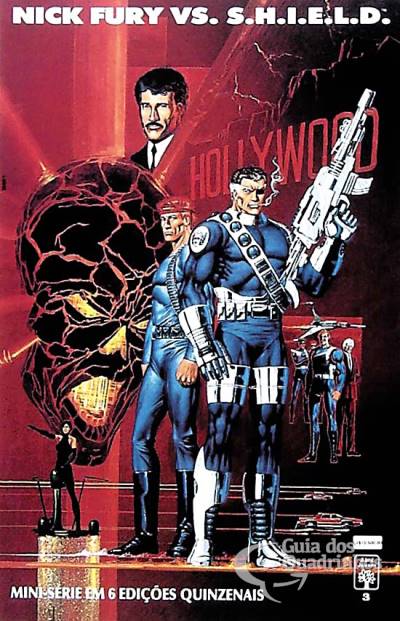 Nick Fury Vs. S.H.I.E.L.D. n° 3 - Abril