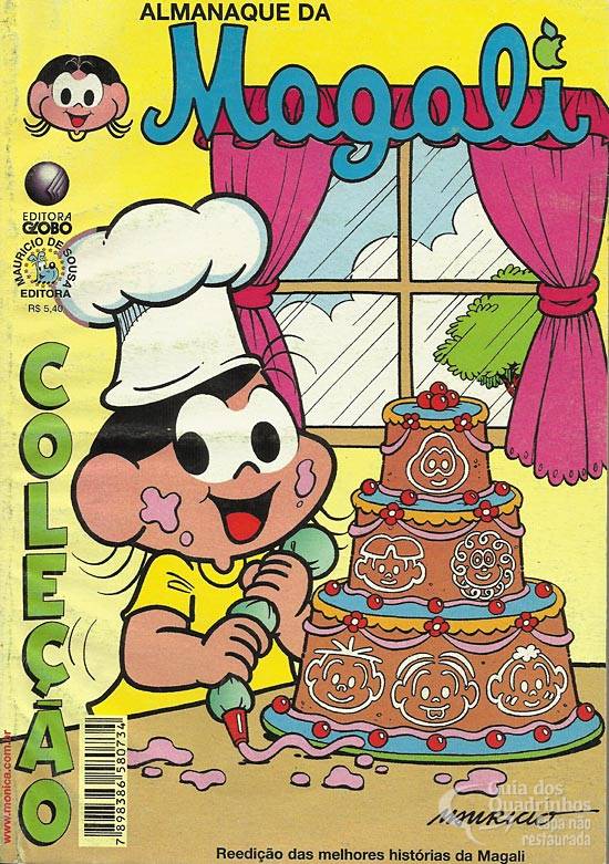 Almanaque Da Magali Coleção N° 1globo Guia Dos Quadrinhos 3517