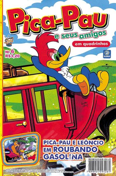 Pica-Pau e Seus Amigos em Quadrinhos n° 6 - Deomar