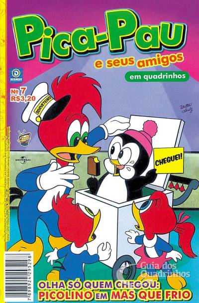 Pica-Pau e Seus Amigos em Quadrinhos n° 7 - Deomar