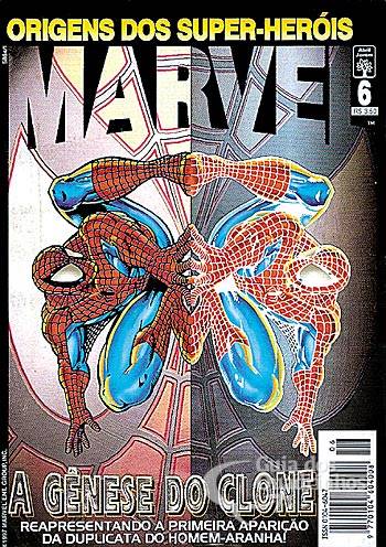 Origens dos Super-Heróis Marvel n° 6 - Abril
