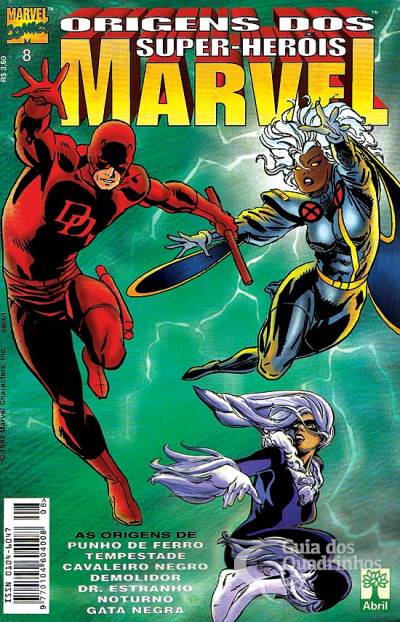 Origens dos Super-Heróis Marvel n° 8 - Abril