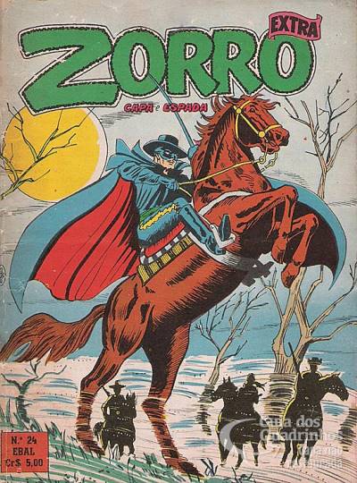 Zorro Extra (Capa e Espada) n° 24 - Ebal