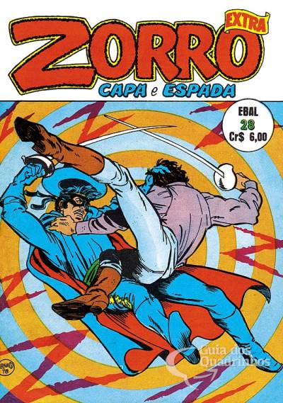 Zorro Extra (Capa e Espada) n° 28 - Ebal