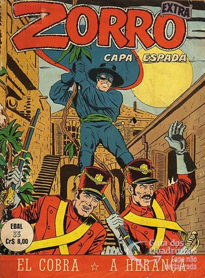 Zorro Extra (Capa e Espada) n° 35 - Ebal