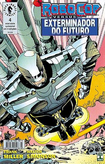 Robocop Versus Exterminador do Futuro n° 4 - Abril