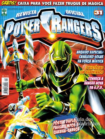 Revista Oficial Power Rangers n° 31 - Abril