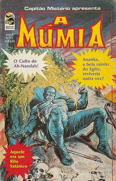 Múmia Viva, A (Capitão Mistério Apresenta) n° 12 - Bloch