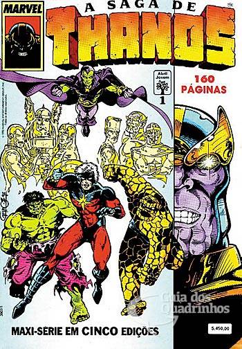 Saga de Thanos, A n° 1 - Abril