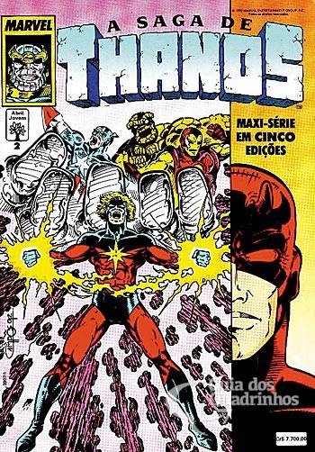 Saga de Thanos, A n° 2 - Abril
