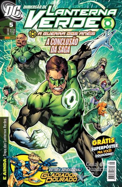 Dimensão DC: Lanterna Verde n° 5 - Panini